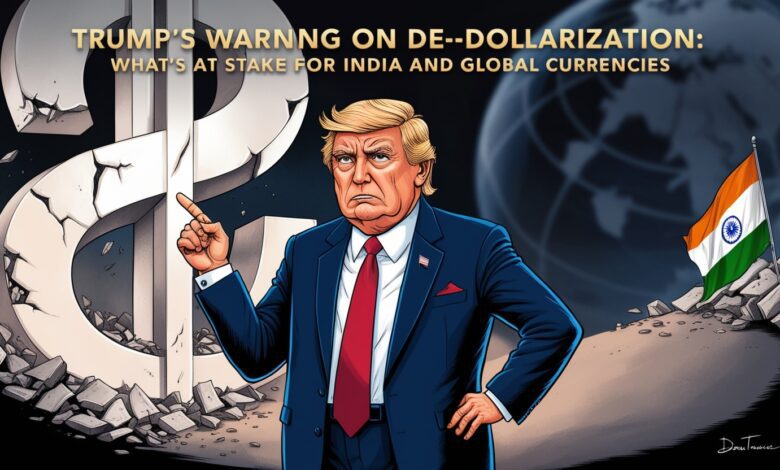 Trump’s Warning on De-Dollarization