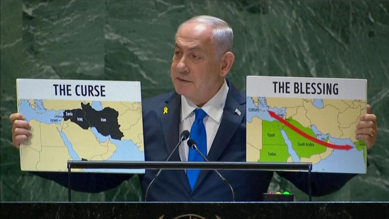 Netanyahu UN speech